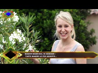 Marion Maréchal se remarie :  tante Marine Le Pen absente...