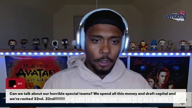 LIVE: Patriots vs Saints Week 5 Postgame Show