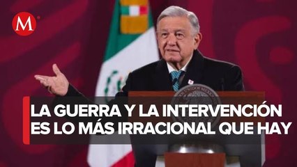 AMLO lamenta conflicto entre Israel y Hamás y se pronuncia a favor de la paz