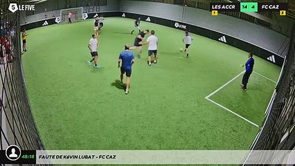 Faute de Kévin Lubat - FC CAZ