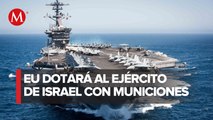 Despliegue de portaaviones de EU en el Mediterráneo Oriental en apoyo a Israel