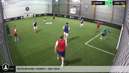 Faute de Kamel TOUDERT - ASSL TEAM