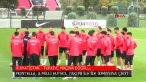 A Milli Futbol Takımı, Montella ile ilk idmanına çıktı