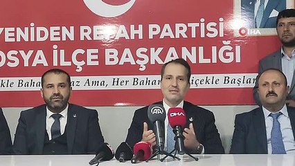 Fatih Erbakan İsrail ve Amerika'ya karşı boykot çağrısı yaptı