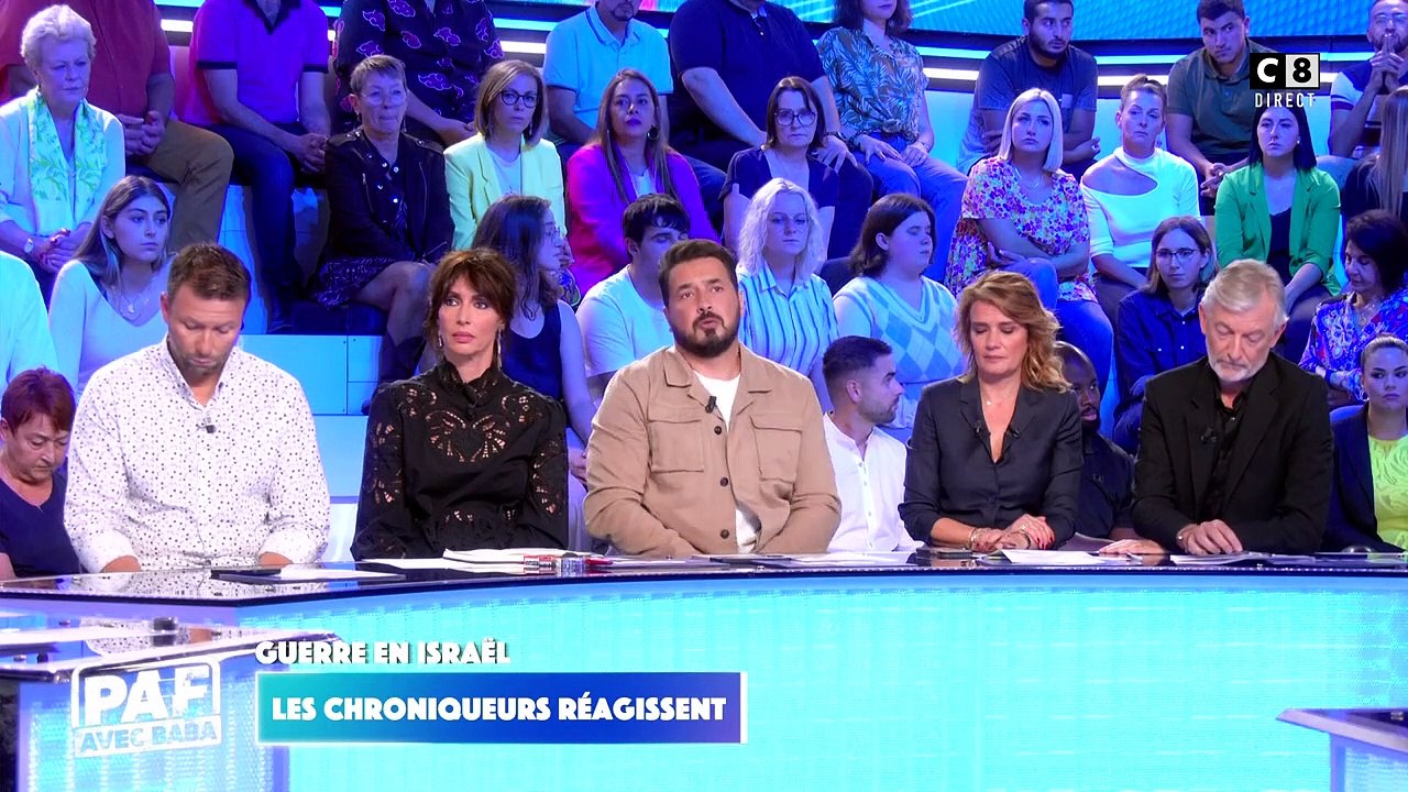 "Touche pas à mon poste", un chroniqueur ému suite aux attaques du Hamas contre Israel.