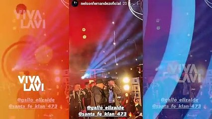 Santa Fe Klan reaparece cantando en un evento, tras cancelar otro