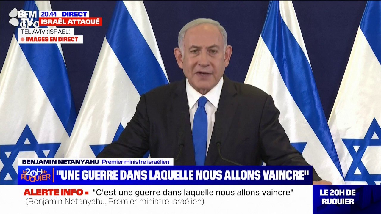 Benjamin Netanyahu: "Chaque lieu, à partir duquel le Hamas opère, deviendra une ruine"