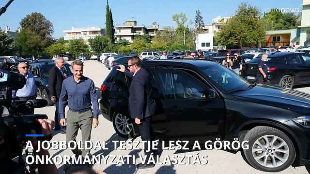 A jobboldali kormány tesztje lesz a görög helyhatósági választás második fordulója