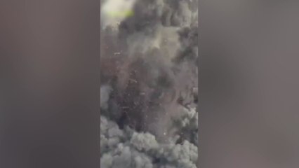 El impactante ataque a Gaza que ha publicado el perfil oficial del ejército de Israel