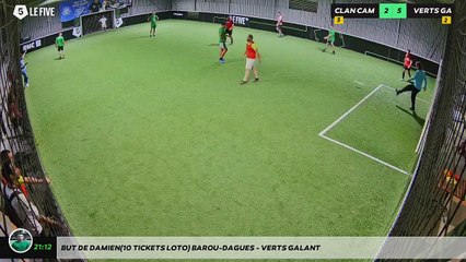 But de Damien(10 tickets LOTO) Barou-dagues - VERTS GALANT