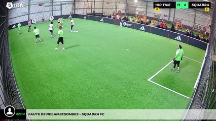 Faute de NOLAN BESOMBES - SQUADRA FC