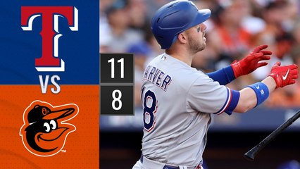 Resumen Rangers de Texas vs Orioles de Baltimore / MLB 08-10-2023