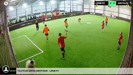 Faute de Mehdi Mentouri - Lerbi FC