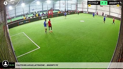 Faute de Lucas Latouche  - Snoopy FC