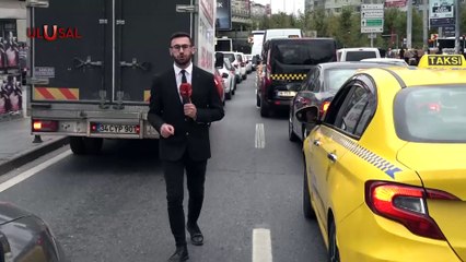 İstanbul'da Bitmeyen Trafik Çilesi