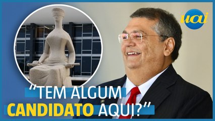 Dino ironiza pergunta sobre STF: 'Tem algum candidato aqui?'