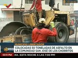 Carabobo | 520 toneladas de asfalto son colocadas en las principales vías del mcpio. Libertador