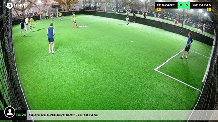 Faute de Gregoire BUET - FC TATANE