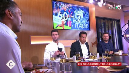 Emile Ntamack donnait des nouvelles de son fils Romain dans "C à Vous".