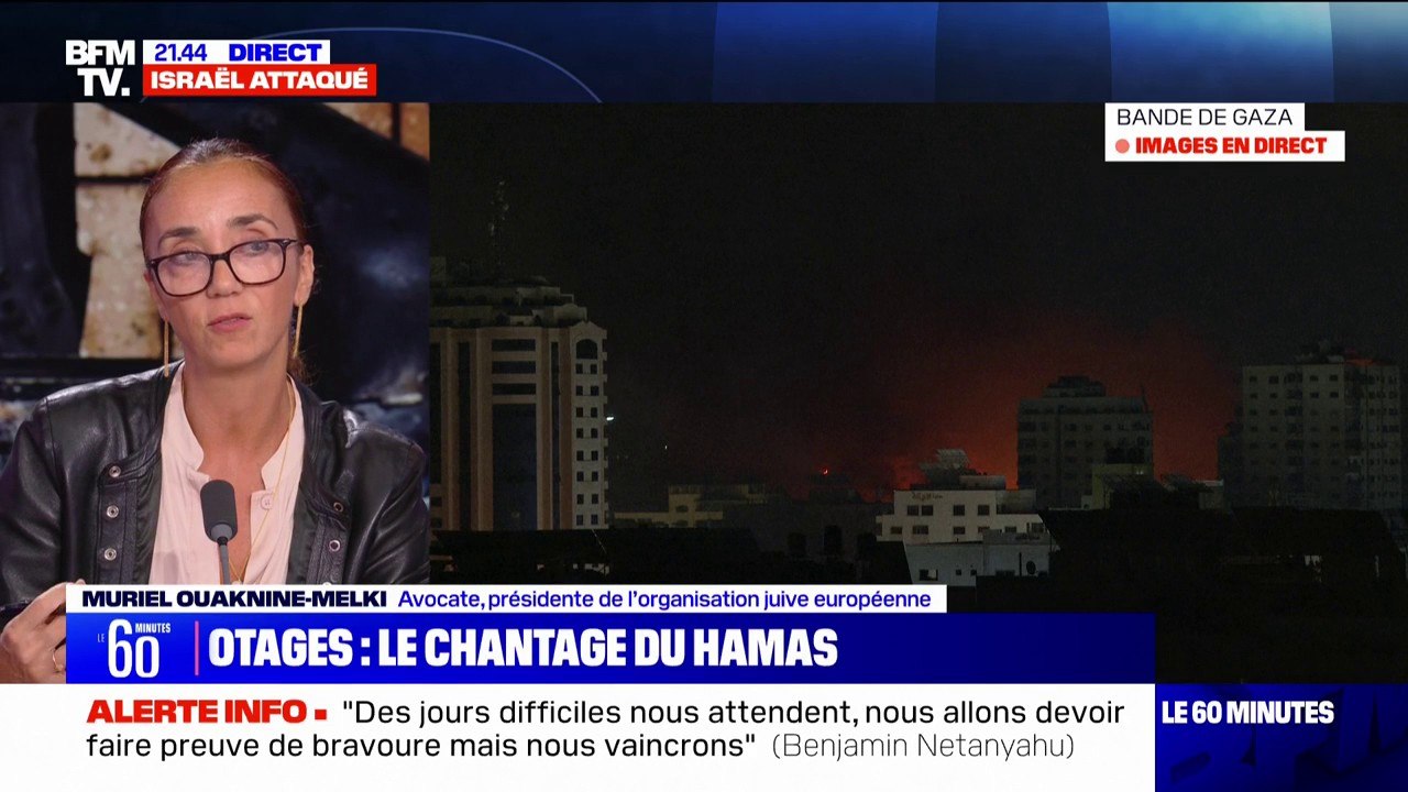 Muriel Ouaknine-Melki (présidente de l’organisation juive européenne): "Israël rend service à sa population en bombardant le Hamas dans toutes ses positions, mais rend service également à l'humanité"