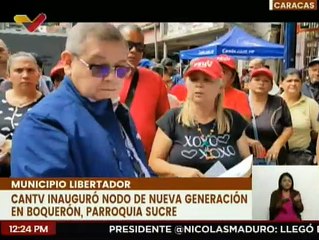 En Boquerón pquia. Sucre Cantv inauguró nodo nueva generación para mejoras de internet y telefonía