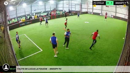 Faute de Lucas Latouche  - Snoopy FC