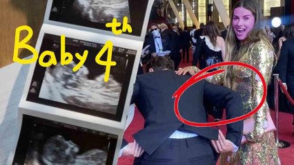 Amelia Warner blushes, Jamie Dornan shows love as she reveals pregnant with 4th baby