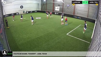 Faute de Kamel TOUDERT - ASSL TEAM