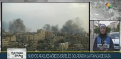 Palestina: Israel golpea con nuevos ataques aéreos la franja de Gaza