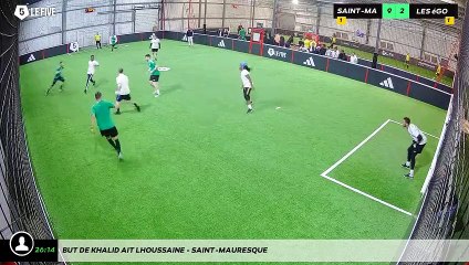 But de khalid Ait Lhoussaine - Saint-Mauresque