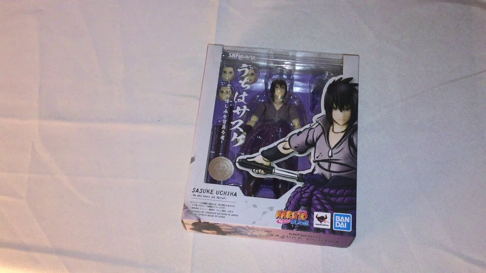 S.H. Figuarts Naruto: Shippuden Sasuke Uchiha - He Who Bares All Hatred  Unboxing & Review - video Dailymotion