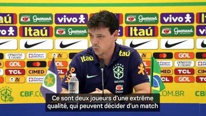 Brésil - Diniz : “Pourquoi Neymar et Vinicius Jr ne pourraient pas jouer ensemble ?”