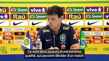 Brésil - Diniz : “Pourquoi Neymar et Vinicius Jr ne pourraient pas jouer ensemble ?”
