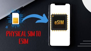 How to swap physical Jio SIM to eSim on iPhone