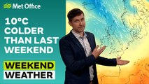 Weekend Weather 12/10/2023 – Turning colder with sunshine and showers - Met Office UK Forecast