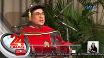 CJ Alexander Gesmundo, ginawaran ng Honorary Degree Doctor of laws ng LPU | 24 Oras
