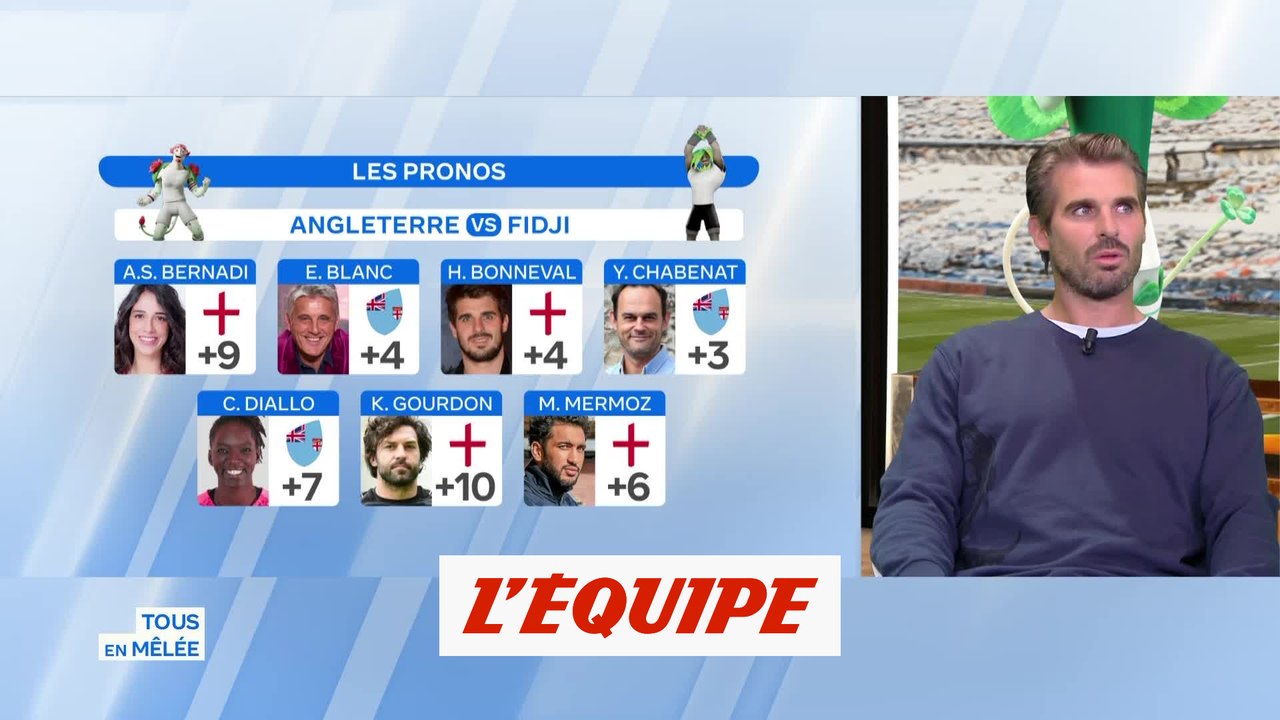 Tous en mêlée : Les pronos pour les quarts de finale - Rugby - CM 2023