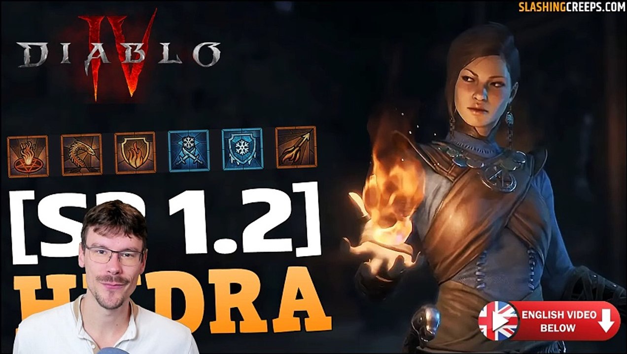 Meilleur Build Sorcière Saison 2 Diablo 4 Patch 1.2 avec hydre et brulure !