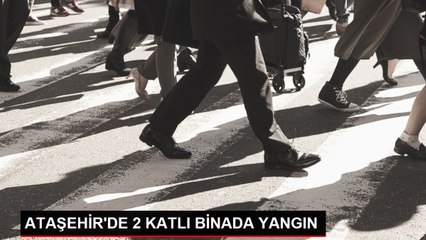 Ataşehir'de Sobadan Çıkan Kıvılcımlar Yangına Yol Açtı
