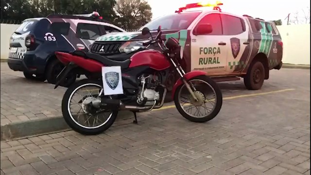 Moto furtada é recuperada pela GM