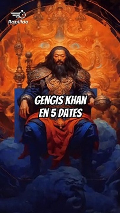 Gengis Khan, l'histoire en 5 dates
