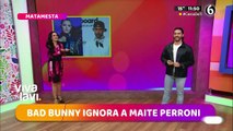 Bad Bunny le hace desplante a Maite Perroni en entrega de premios