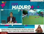 Pdte. Maduro destaca importancia de la jornada de trabajo del Alto Mando Político Militar-Policial
