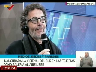 Mohamed Guida: Me alegra haber participado en la Bienal del Sur porque trató temas de interés