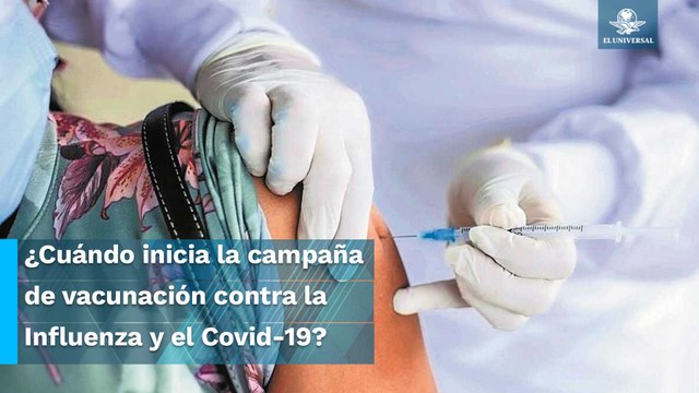 A preparar el brazo. Anuncian campaña anual de vacunación contra Covid-19 e influenza en CDMX