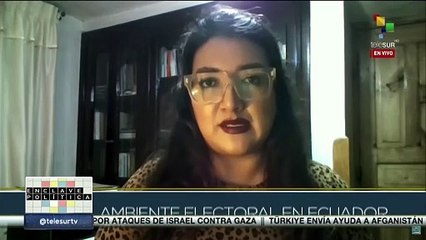 Analizamos el escenario electoral en Ecuador junto a Gissela Garzón