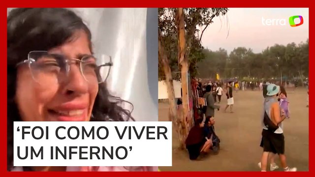 Vídeo mostra sobreviventes do festival de música após ataque do Hamas