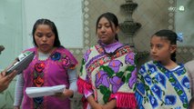 Porque aún no hay avances, niñas de comunidades indígenas exigen respeto a sus derechos