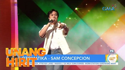 Sam Concepcion, LIVE sa Unang Hirit! | Unang Hirit