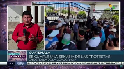 Guatemala: Se cumple una semana del paro nacional que exige respeto a la democracia
